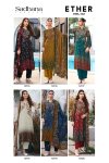 Ether Vol 2 By Sadhana Viscos Pashmina Dress Material 